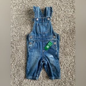 gap baby denim overall